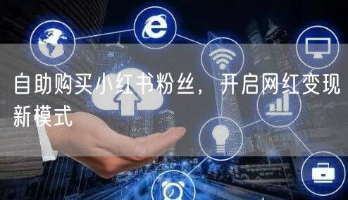 自助购买小红书粉丝，开启网红变现新模式