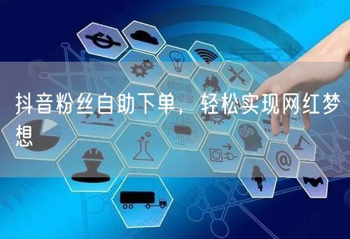 抖音粉丝自助下单，轻松实现网红梦想
